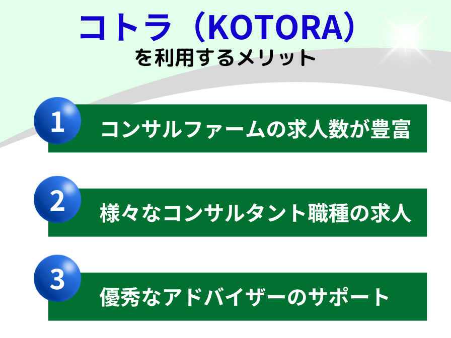 コトラを利用するメリット