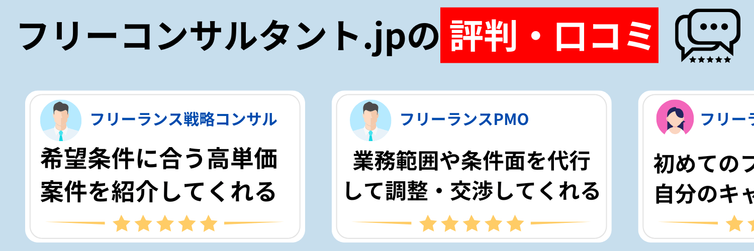 フリーコンサルタント.jpの口コミ・評判